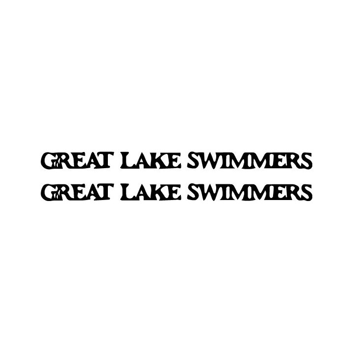 Great Lake Swimmers Stickers – Folk Band Decals (2-Pack)