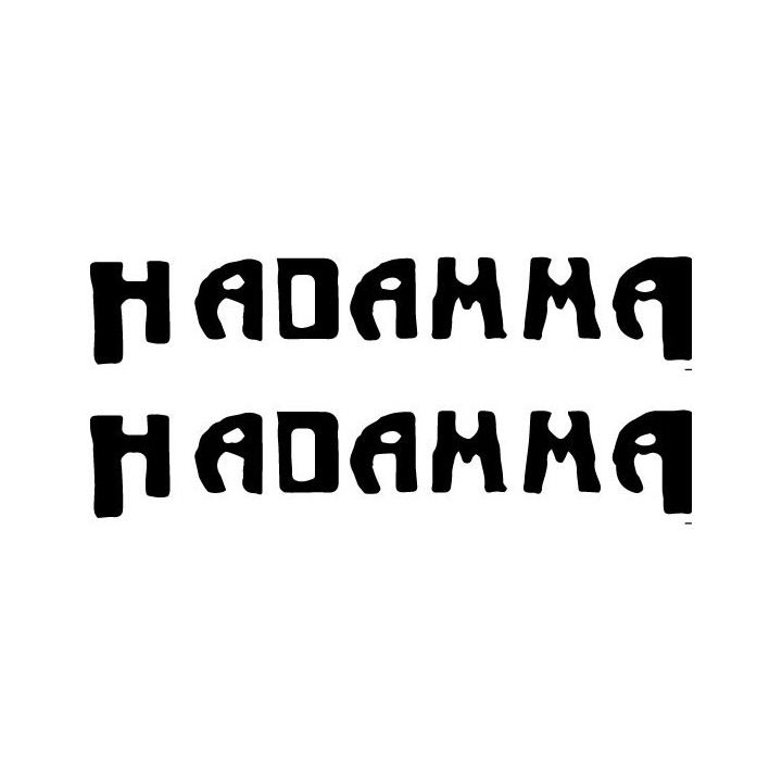 Hadamma Stickers – Death Metal Band Decals (2-Pack)