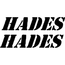 Hades Band Stickers – Thrash Metal Decals (2-Pack)