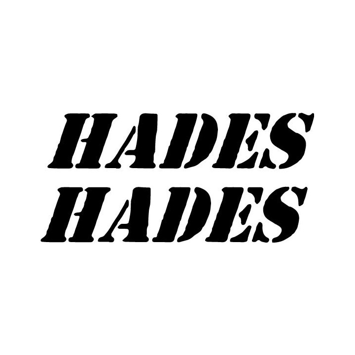 Hades Band Stickers – Thrash Metal Decals (2-Pack)