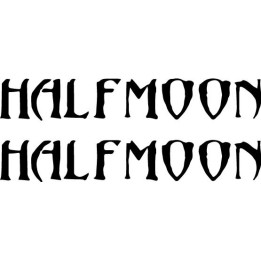 Halfmoon Band Stickers – Folk Rock Decals (2-Pack)