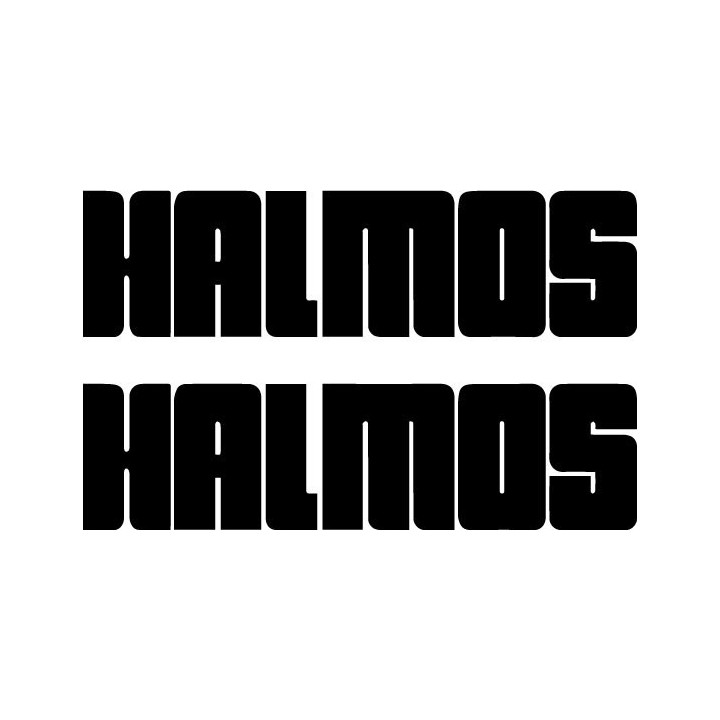 Halmos Band Stickers – Metal Music Decals (2-Pack)