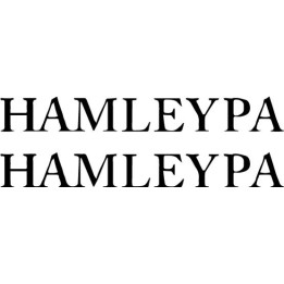 Hamleypa Stickers – Rock Band Logo Decals (2-Pack)