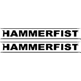 Hammerfist Stickers – Hardcore Metal Decals (2-Pack)