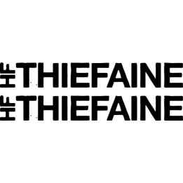 HF Thiéfaine Stickers – French Rock Decals (2-Pack)