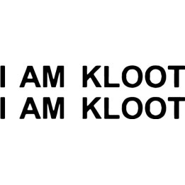 I Am Kloot Stickers – Indie Rock Band Decals (2-Pack)