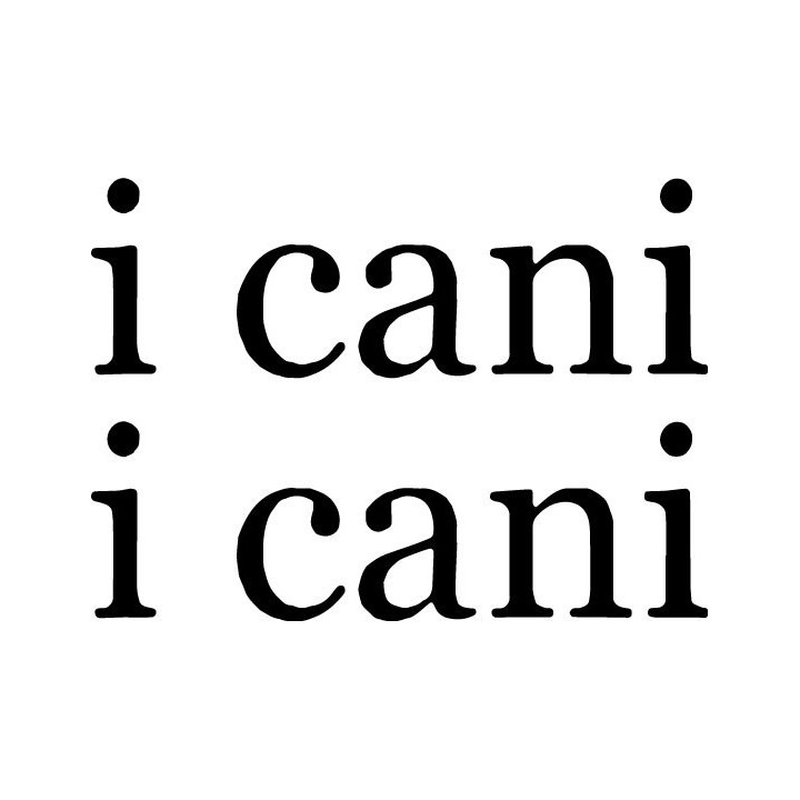I Cani Stickers – Italian Indie Band Decals (2-Pack)