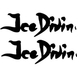 Ice Divine Stickers – Metal Band Logo Decals (2-Pack)