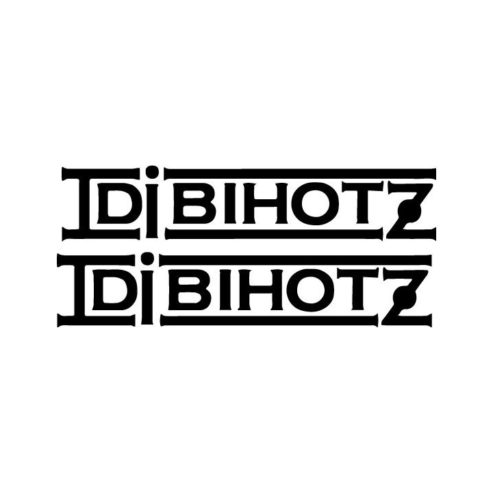Idi Bihotz Stickers – Basque Heavy Metal Decals (2-Pack)