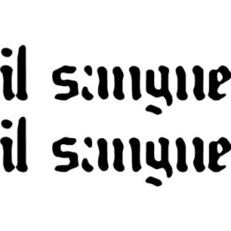 Il Sangue Stickers – Italian Metal Band Decals (2-Pack)