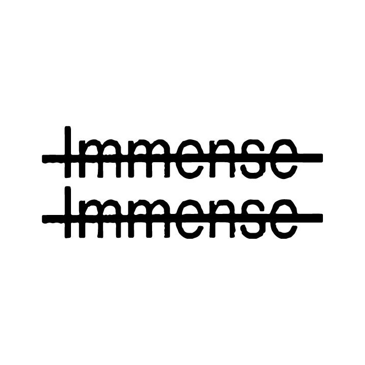Immense Band Stickers – Rock Music Decals (2-Pack)