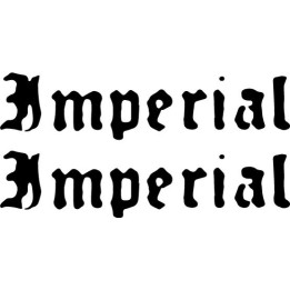 Imperial Swedish Metal Band Stickers – Decals (2-Pack)