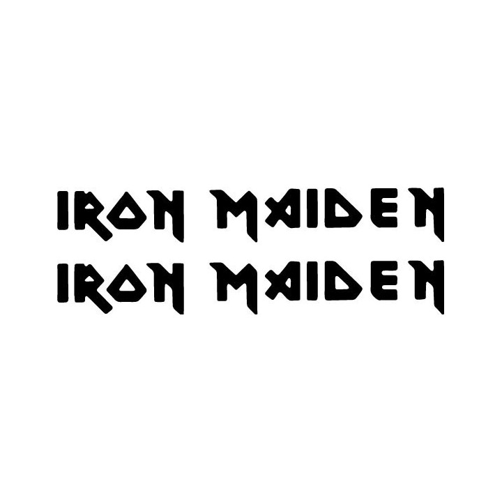Iron Maiden Stickers – Eddie Number of the Beast (2-Pack)
