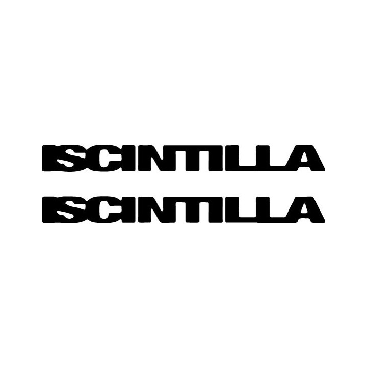 Iscintilla Stickers – Darkwave Industrial Decals (2-Pack)