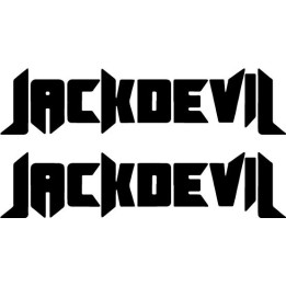 Jackdevil Stickers – Brazilian Thrash Metal Decals (2-Pack)