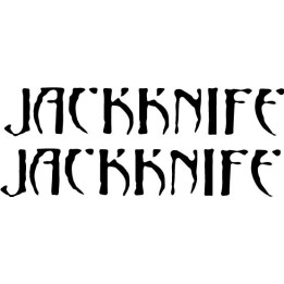 Jackknife Band Stickers – Hard Rock Music Decals (2-Pack)