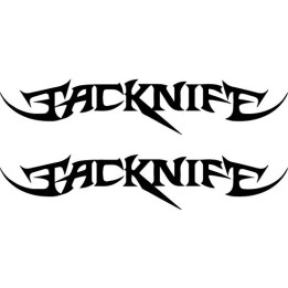 Jacknife Band Stickers – Alternative Rock Decals (2-Pack)