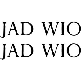 Jad Wio Stickers – French New Wave Decals (2-Pack)