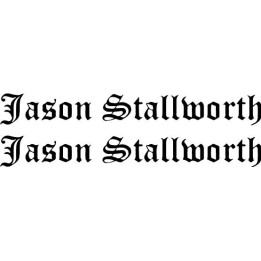 Jason Stallworth Stickers – Heavy Metal Decals (2-Pack)