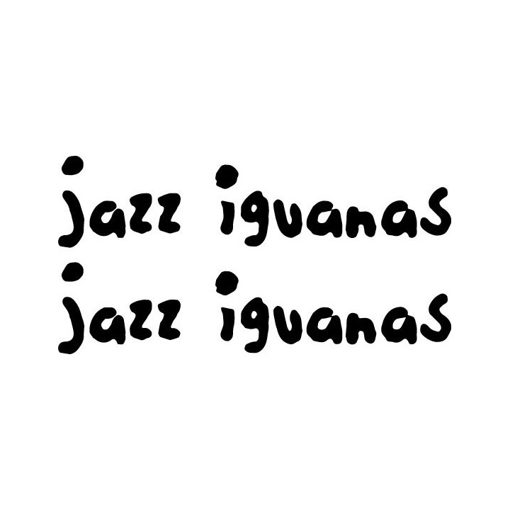 Jazz Iguanas Stickers – Band Logo Decals (2-Pack)