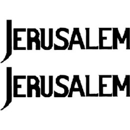 Jerusalem Band Stickers – Christian Hard Rock Decals (2-Pack)