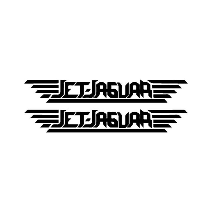 Jet Jaguar Stickers – Metalcore Band Decals (2-Pack)