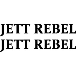 Jett Rebel Stickers – Dutch Rock Music Decals (2-Pack)
