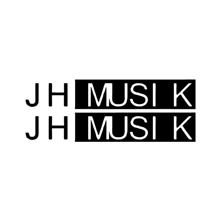 JH Musik Stickers – Guitar Gear Music Decals (2-Pack)