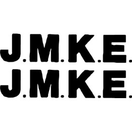 JMKE Stickers – Estonian Punk Rock Decals (2-Pack)