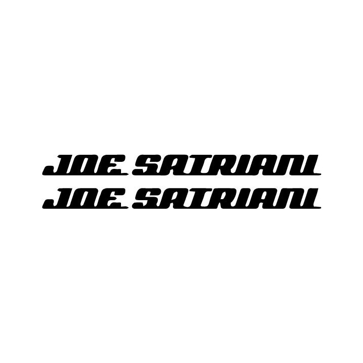 Joe Satriani Stickers – Satch Guitar Decals (2-Pack)