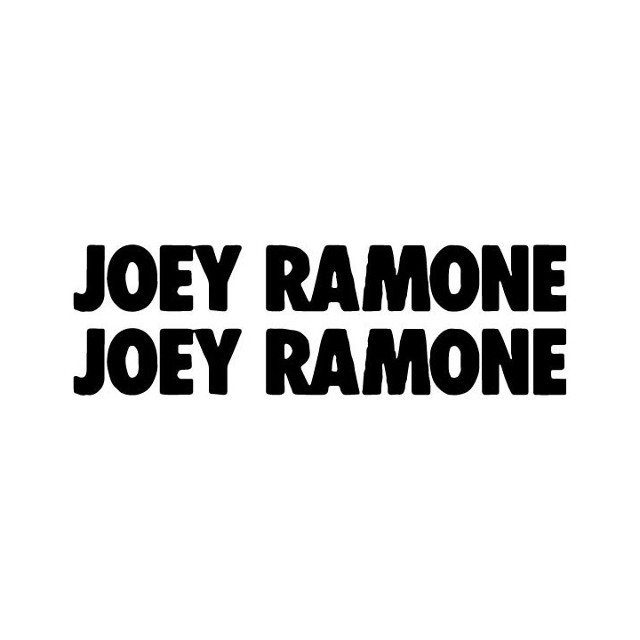 Joey Ramone Stickers – Punk Rock Music Decals (2-Pack)
