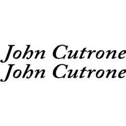 John Cutrone Stickers – Jazz Drummer Decals (2-Pack)