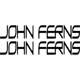 John Ferns Stickers – Band Logo Music Decals (2-Pack)