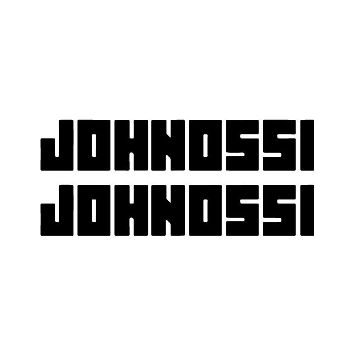 Johnossi Stickers – Indie Rock Band Decals (2-Pack)