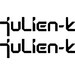 Julien-K Stickers – Electronic Rock Decals (2-Pack)