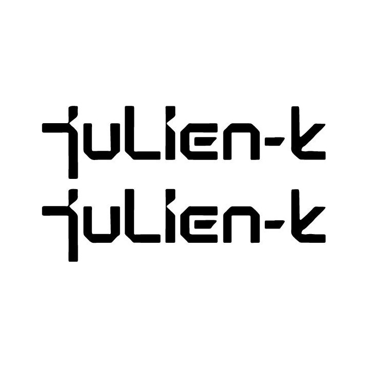 Julien-K Stickers – Electronic Rock Decals (2-Pack)