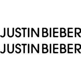 Justin Bieber Stickers – Purpose Believe Decals (2-Pack)