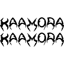 Kaamora Stickers – Progressive Rock Band Decals (2-Pack)