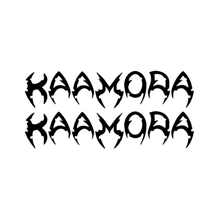 Kaamora Stickers – Progressive Rock Band Decals (2-Pack)