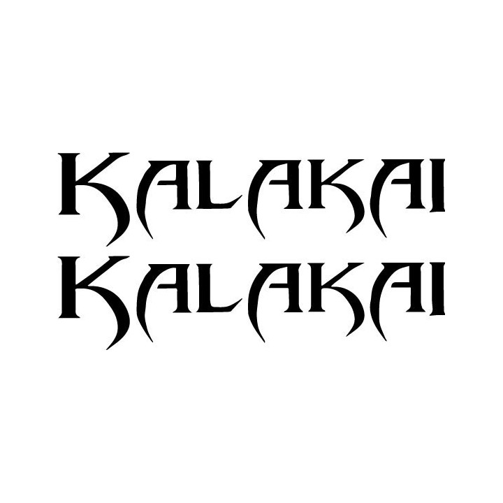 Kalakai Stickers – Stoner Rock Band Decals (2-Pack)