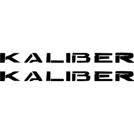 Kaliber Band Stickers – Alternative Metal Decals (2-Pack)