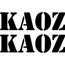 Kaoz Band Stickers – Thrash Metal Decals (2-Pack)