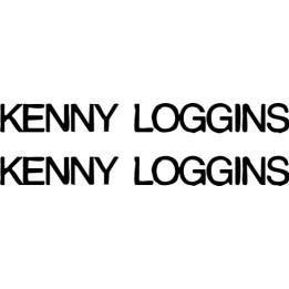 Kenny Loggins Stickers – Danger Zone Footloose (2-Pack)